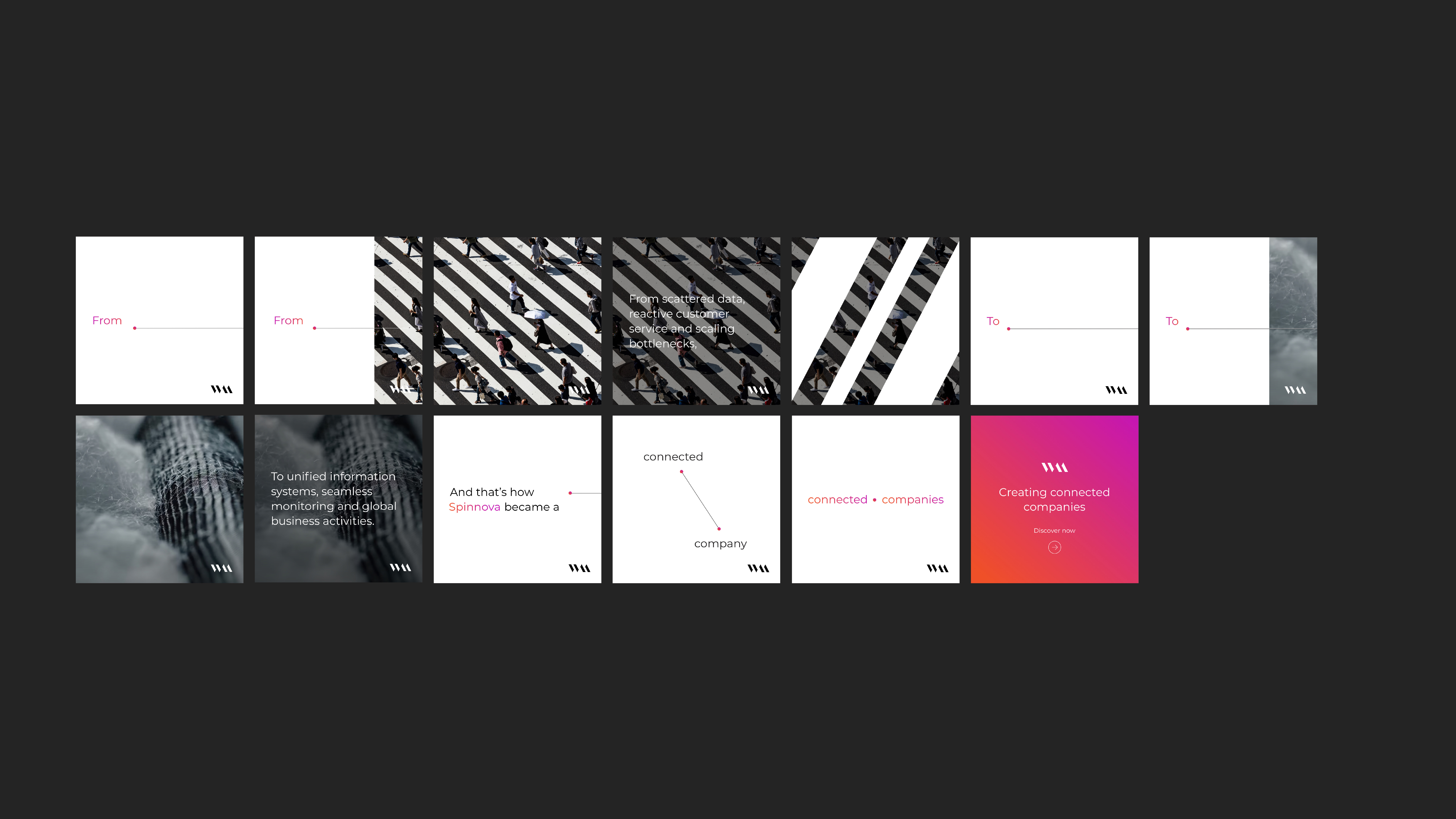 Fellowmind campaign motion storyboard