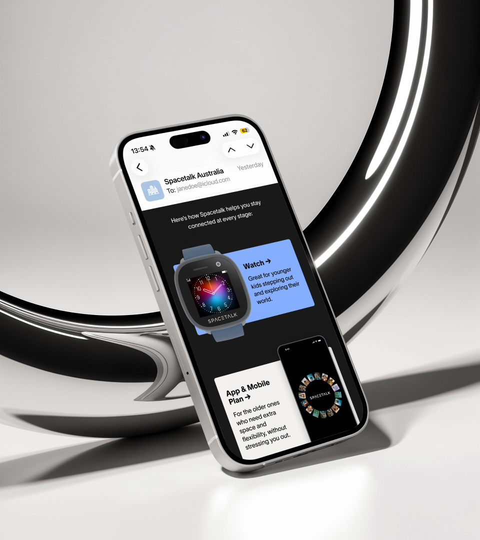 Spacetalk campaign eDM products